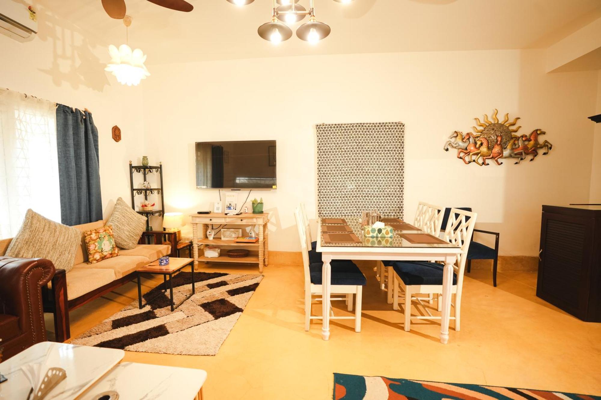Villa M - Solitude 2 Candolim Goa 3Bhk, Pool Facing, Near Beach, Free Breakfast, Free Wifi And Prime Location Luaran gambar
