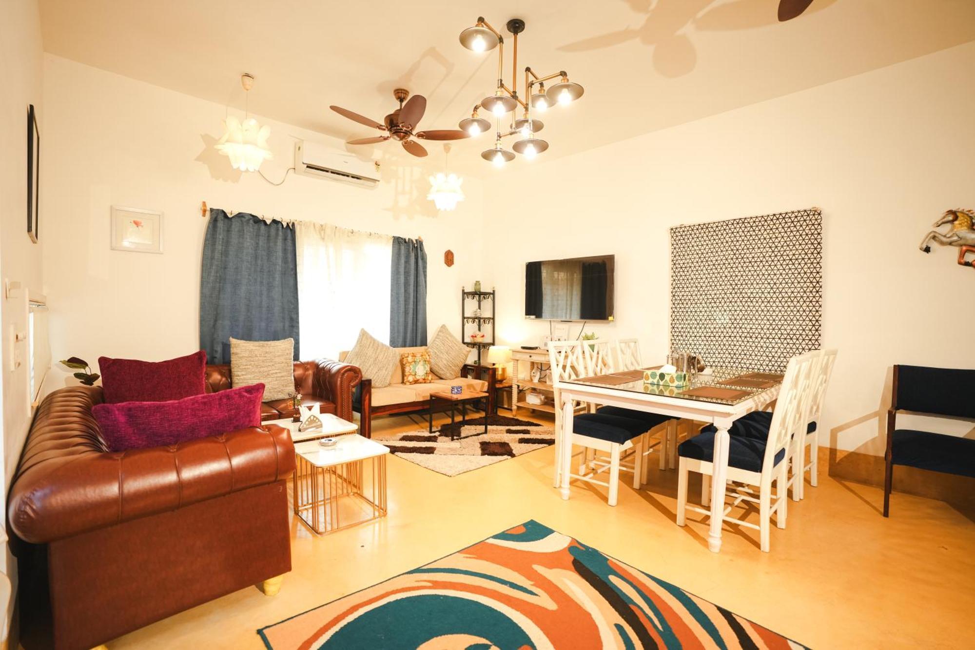 Villa M - Solitude 2 Candolim Goa 3Bhk, Pool Facing, Near Beach, Free Breakfast, Free Wifi And Prime Location Luaran gambar