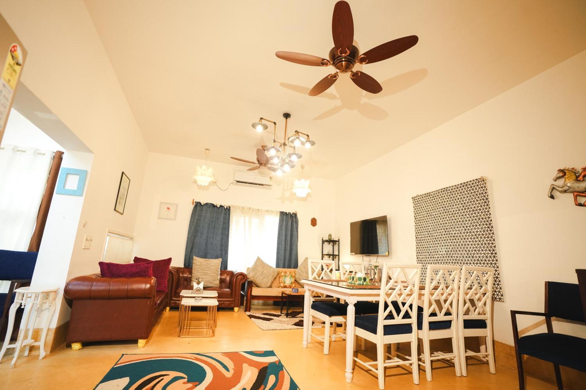 Villa M - Solitude 2 Candolim Goa 3Bhk, Pool Facing, Near Beach, Free Breakfast, Free Wifi And Prime Location Luaran gambar