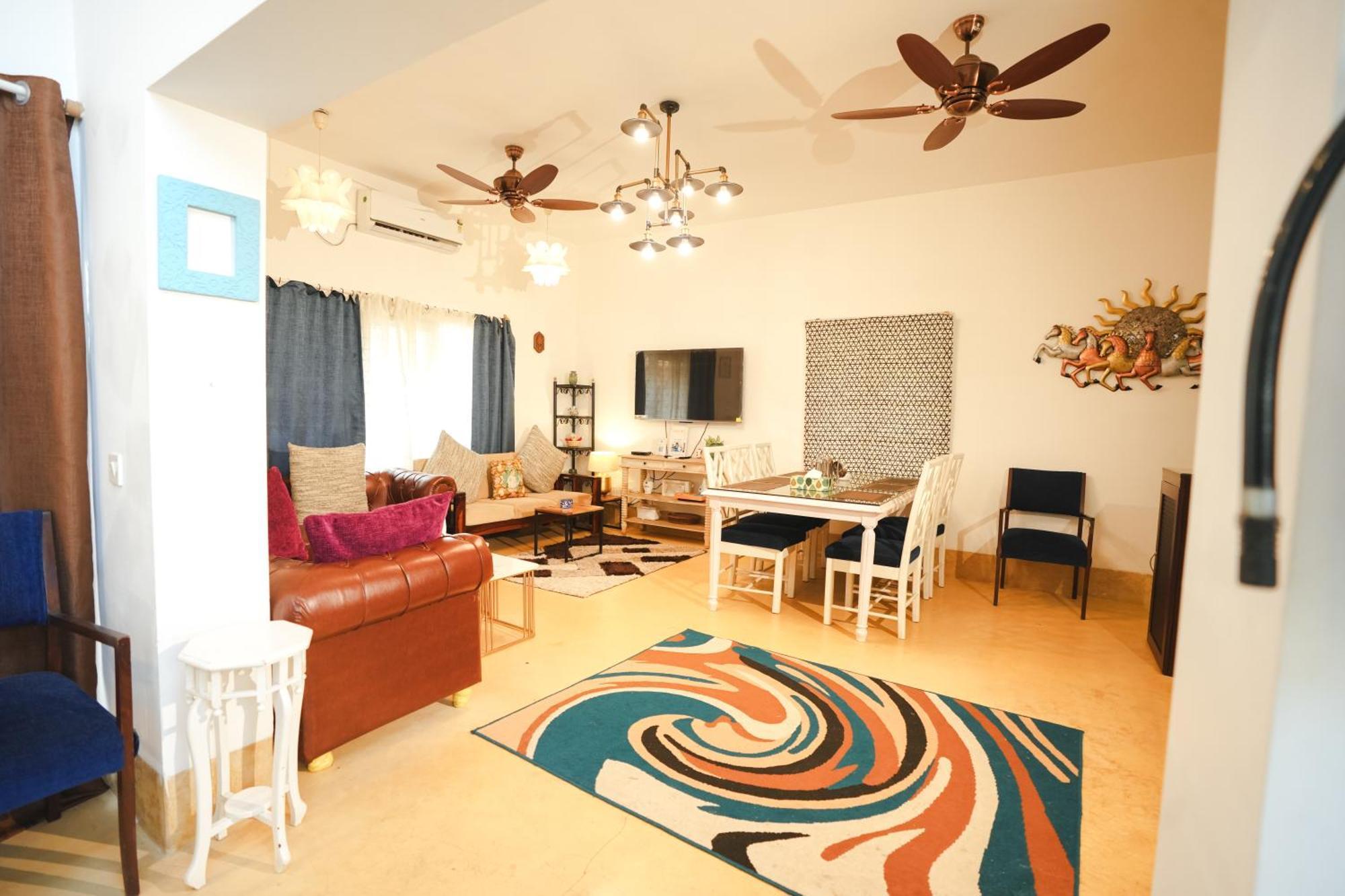 Villa M - Solitude 2 Candolim Goa 3Bhk, Pool Facing, Near Beach, Free Breakfast, Free Wifi And Prime Location Luaran gambar