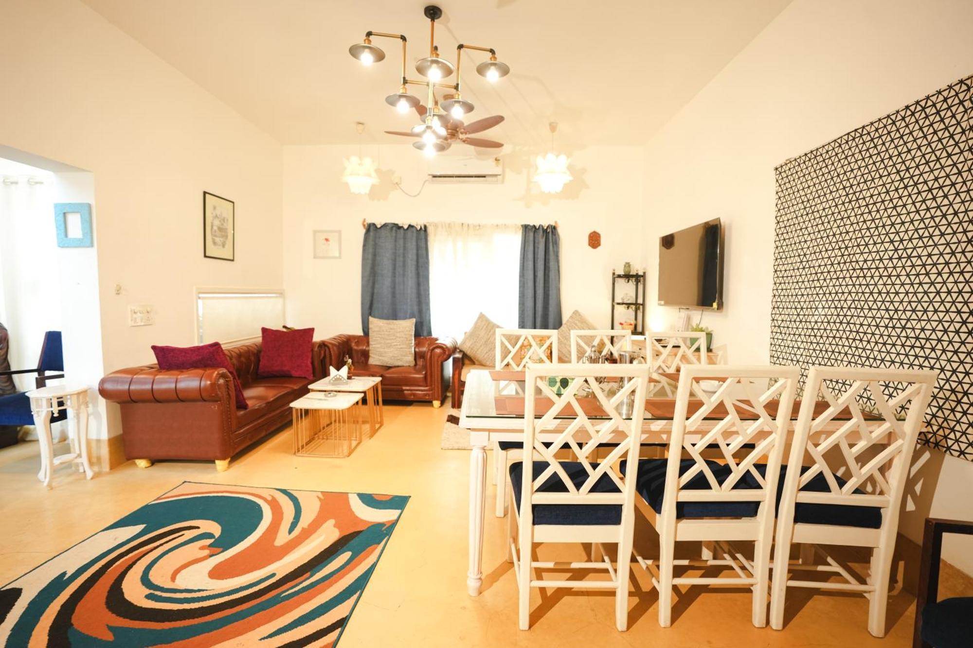 Villa M - Solitude 2 Candolim Goa 3Bhk, Pool Facing, Near Beach, Free Breakfast, Free Wifi And Prime Location Luaran gambar