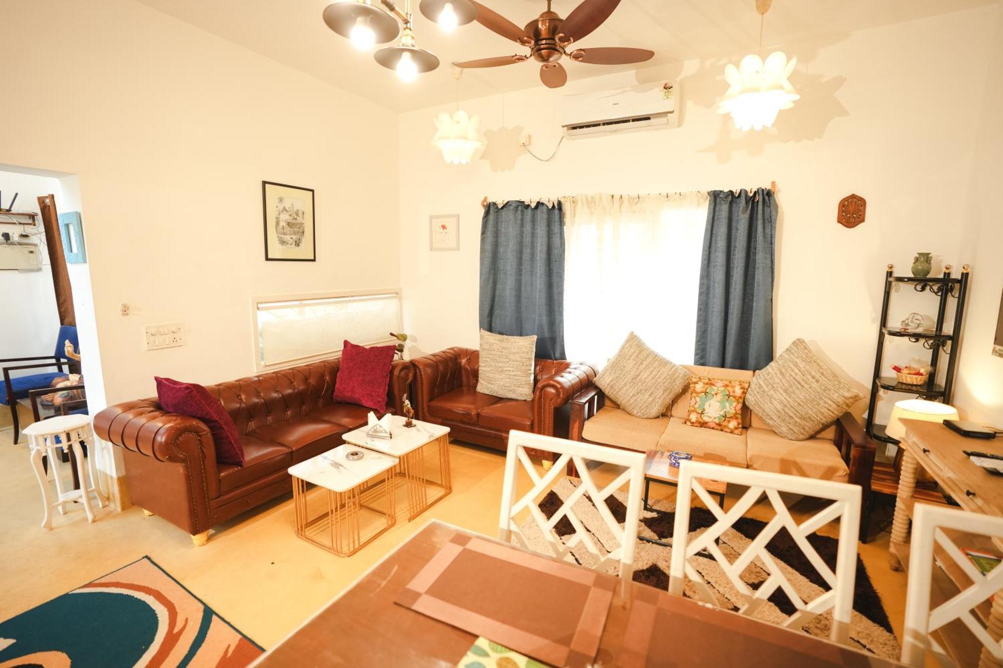Villa M - Solitude 2 Candolim Goa 3Bhk, Pool Facing, Near Beach, Free Breakfast, Free Wifi And Prime Location Luaran gambar
